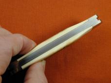 Titusville Cutlery Mammoth Ivory Bark Rooster Comb Farmer Knife Super Rare 1 of 70 COA USA Made 2024