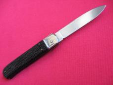 Vintage AITOR-INOX-SPAIN Leverlock Switchblade Knife 