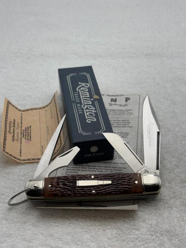 Vintage Remington 1994 Limited Edition Camp Bullet Knife #R-4243 New In Box Vintage Remington 1994 Limited Edition Camp Bullet Knife #R-4243 New In Box