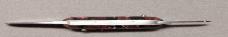 Presto Double Blade with Burgandy, Black and Silver Pearl Scales