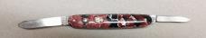 Presto Double Blade with Burgandy, Black and Silver Pearl Scales