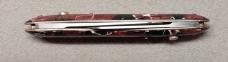Presto Double Blade with Burgandy, Black and Silver Pearl Scales
