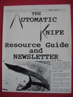 The Automatic Knife Resource Guide And Newsletter - Vol.2 No.4