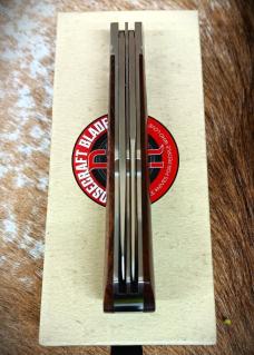 New Release! RoseCraft Blades Cockleburr Creek Trapper RCT019 RoseWood Covers D2 Blades