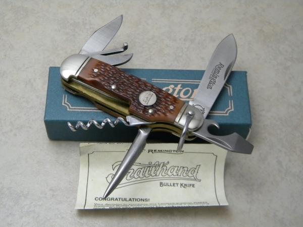 Remington USA 1996 R3843 Delrin Trailhand Bullet Sportsman's Knife in Box