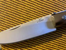 9” Nino folding knife horn handle