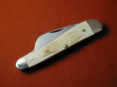 Titusville Cutlery Mammoth Ivory Bark Rooster Comb Farmer Knife Super Rare 1 of 70 COA USA Made 2024