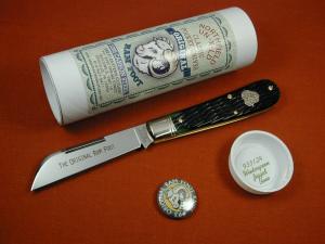 Great Eastern Cutlery GEC Wintergreen Jigged Bone Rams Foot Knife NIT 933124 USA Made