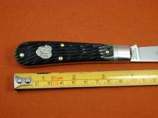 Great Eastern Cutlery GEC Wintergreen Jigged Bone Rams Foot Knife NIT 933124 USA Made