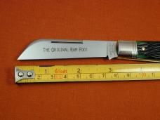Great Eastern Cutlery GEC Wintergreen Jigged Bone Rams Foot Knife NIT 933124 USA Made