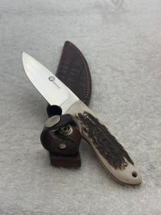 Boker Tree Brand Classic Stag Handle Fixed Blade Knife Quality Made In Argentina