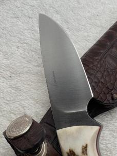 Boker Tree Brand Classic Stag Handle Fixed Blade Knife Quality Made In Argentina