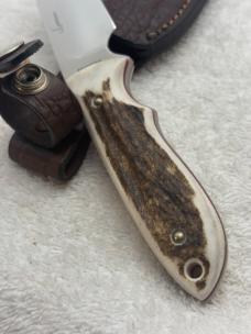 Boker Tree Brand Classic Stag Handle Fixed Blade Knife Quality Made In Argentina