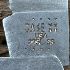 Case XX USA 2022  225L SS Executive Lockback Folding Pocket Knife drop point(64)