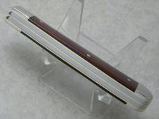 Case XX USA 2000 Walnut 7254 SS Serrated Trapper Knife 