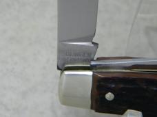 Bower Solingen Germany Jigged Bone Stockman Knife