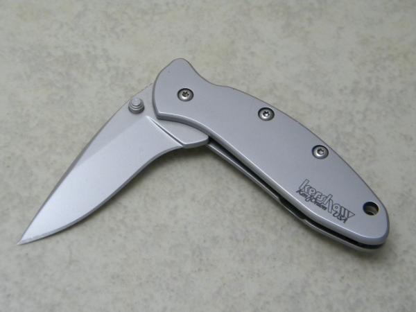 Kershaw KAI Ken Onion USA 1600 Grey Chive Speed Safe Assisted Opener Fram Lock Knife c.2007