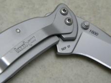 Kershaw KAI Ken Onion USA 1600 Grey Chive Speed Safe Assisted Opener Fram Lock Knife c.2007