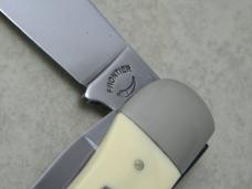 Frontier by Imperial USA Slick White 4624 Folding Hunter Knife