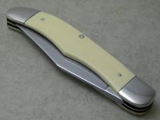 Frontier by Imperial USA Slick White 4624 Folding Hunter Knife