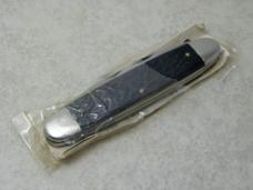 Mumbly Peg by Camco USA Jigged Black Jack Knife with Rules Pamplet c.1950's