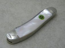 Hen and Rooster Germany 2005 Pearl 213-MOP 160th Anniversary Sowbelly Knife