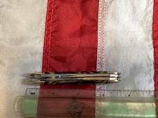 1993 Bulldog Brand Stockman Knife w/ Great Coon Stripe Handles -NOS and nice!