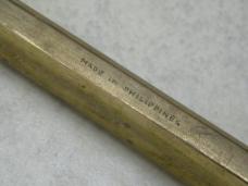 Vintage WW2 Era Made in Philippines Brass Balisong Butterfly Knife