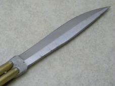 Vintage WW2 Era Made in Philippines Brass Balisong Butterfly Knife