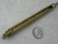 Vintage WW2 Era Made in Philippines Brass Balisong Butterfly Knife
