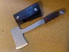 Vintage craftsman camping hatchet with sheath