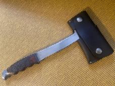 Vintage craftsman camping hatchet with sheath