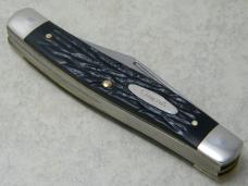 Camillus / Western USA Jigged Black Large Stockman Knife