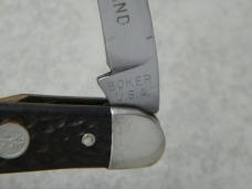 Boker USA Tree Brand 9572 Jigged Delrin Muskrat Knife