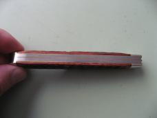 GEC 871223 ENGLISH JACK  BEAVER TAIL JIGGED BRAZILIAN CHERRY #3