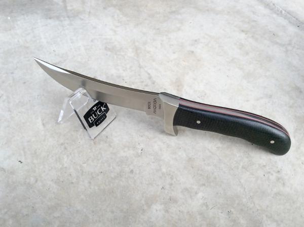 Buck 402 Akonua - 2024 Legacy Collection Fixed Blade Knife Black Micarta S35VN Blade - NEW