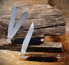 Schrade Cutlery Classics Tradesman 5 Knives & Wall Hanging Case Year 1981 - Serial# G1263 of G1,400