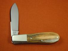 Tuna Valley Cutlery Bethlehem Holy Land Olivewood Barlow Knife Super Rare 1 of 60 COA USA Made