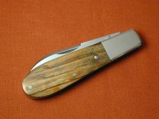 Tuna Valley Cutlery Bethlehem Holy Land Olivewood Barlow Knife Super Rare 1 of 60 COA USA Made