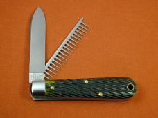 Great Eastern Cutlery GEC Spring Green Jigged Urban Jack Knife 1 of 695 Made in USA 152221