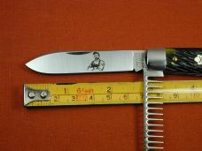 Great Eastern Cutlery GEC Spring Green Jigged Urban Jack Knife 1 of 695 Made in USA 152221