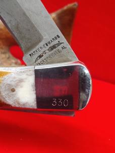 PARKER EDWARDS A.B.C.A. 1985 DAMASCUS LOCK BACK 