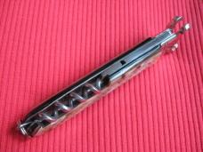 VINTAGE ROSA V. MANIAGO INOX STAMPED ITALIAN MANUAL SHELL PULLER KNIFE