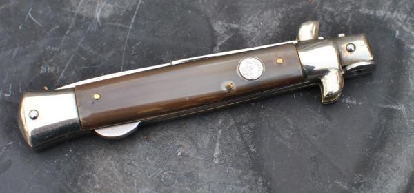AGA Campolin Falcon Manual Buffalo Handles 5" Closed Zmirror Polished Hump Back Lock As New