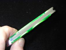 Titusville Cutlery Smooth Portal Fluid Acrylic Rooster Comb Farmer Knife 1 of 70 COA USA Made 2024