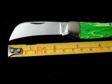 Titusville Cutlery Smooth Portal Fluid Acrylic Rooster Comb Farmer Knife 1 of 70 COA USA Made 2024
