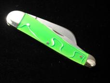Titusville Cutlery Smooth Portal Fluid Acrylic Rooster Comb Farmer Knife 1 of 70 COA USA Made 2024