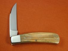 Tuna Valley Cutlery Bethlehem Holy Land Olivewood Phoenix Jack Knife Super Rare 1 of 35 COA USA Made