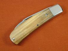 Tuna Valley Cutlery Bethlehem Holy Land Olivewood Phoenix Jack Knife Super Rare 1 of 35 COA USA Made