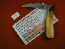 Tuna Valley Cutlery Bethlehem Holy Land Olivewood Phoenix Jack Knife Super Rare 1 of 35 COA USA Made